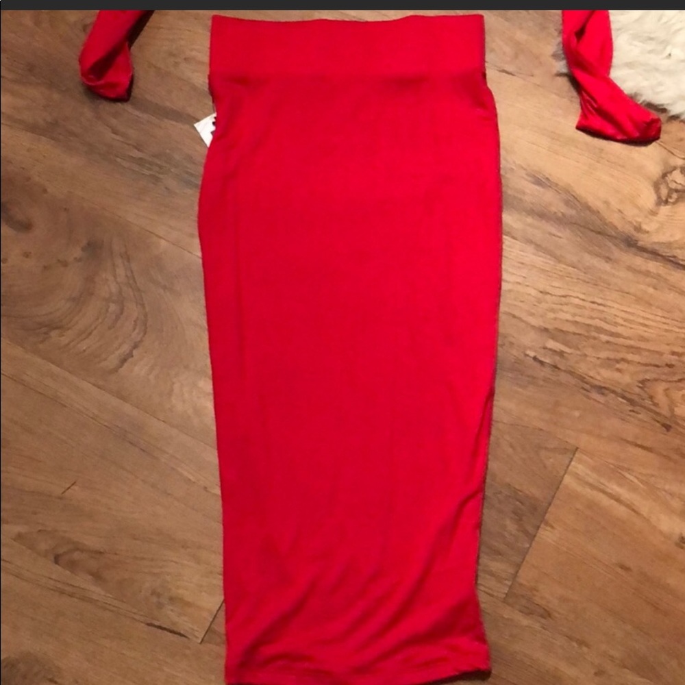 Red two piece set